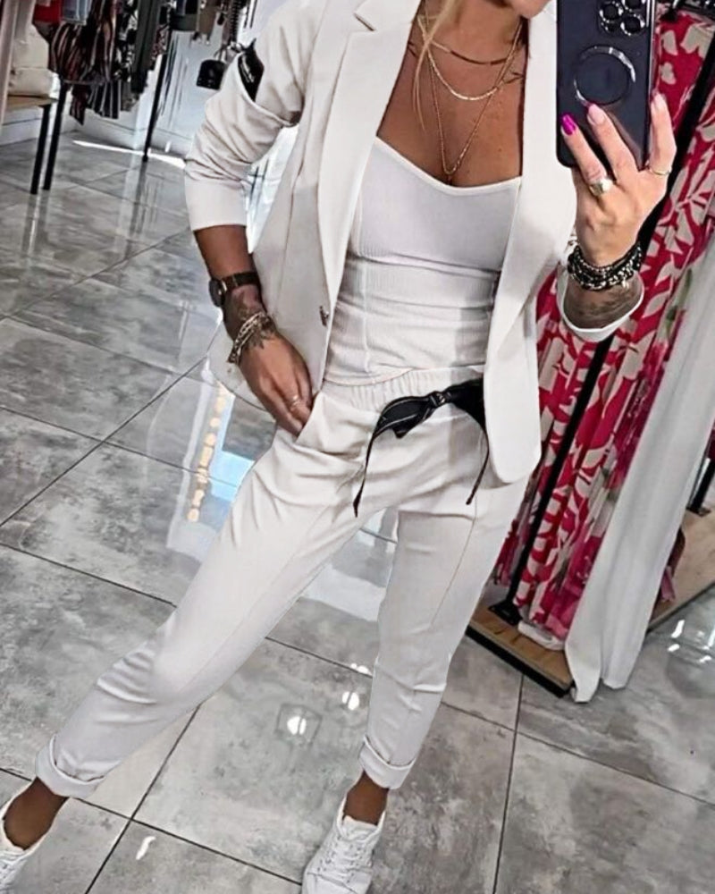 Bethany™| TOP, JACKET, AND PANTS SET