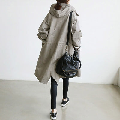 Elena™| Hooded Trench Coat