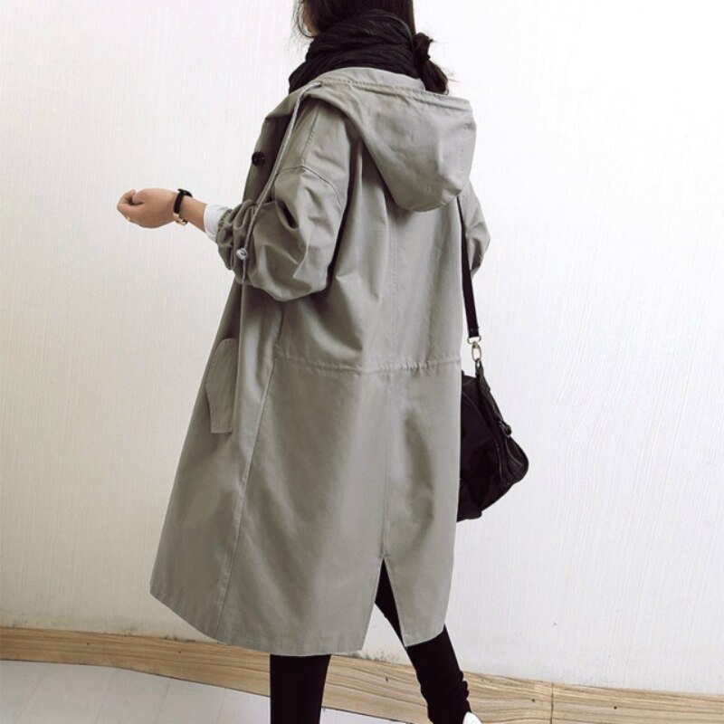 Elena™| Hooded Trench Coat